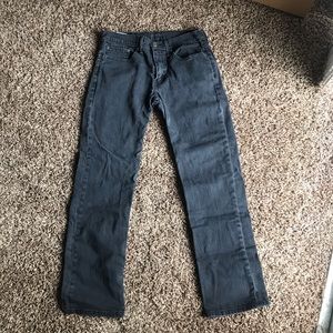 Men’s Levi Black Jeans Width 32 Length 32